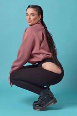 HotCakes Polewear Voyeur Leggings - Black -Clothing Store 11 HotCakes 22 177