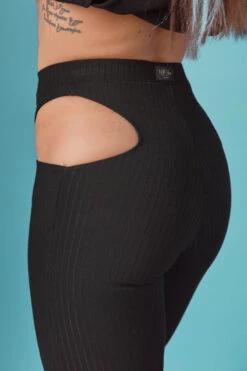 HotCakes Polewear Voyeur Leggings - Black -Clothing Store 11 HotCakes 22 279