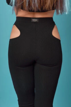 HotCakes Polewear Voyeur Leggings - Black -Clothing Store 11 HotCakes 22 282
