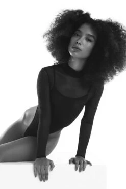 Rolling Cindy Bodysuit - Black -Clothing Store 12 7 7 766 bodycindycrop2