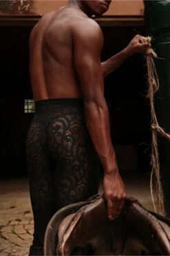 Rolling Bumper Leggings - Black Lace -Clothing Store 16 5 5 549 legging20renda20costas