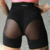 Yurchak Black Eyed Peach Shorts - Black -Clothing Store 2.BlackEyedPeachShortsinBlack