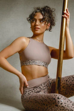 CXIX Gecko Grip Leggings - Dusky Leopard -Clothing Store 20 07 16CreaturesofXIX 13