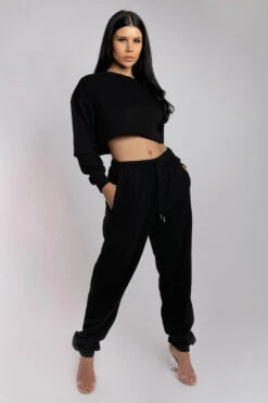 CXIX Oversized Jogger Bottoms - Black -Clothing Store 20 08 20CreaturesofXIXEcom 43