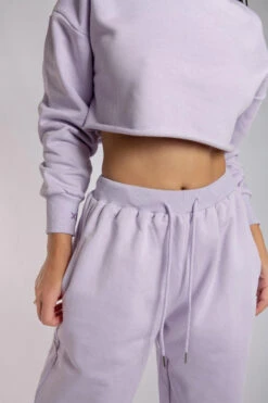 CXIX Oversized Cropped Jumper - Lilac -Clothing Store 20 08 20CreaturesofXIXEcom 79 1