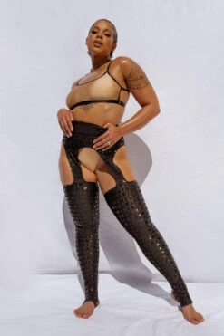 CXIX Gecko Grip Cowgirl Leggings - Black -Clothing Store 20 09 24CreaturesofXIX 65 1