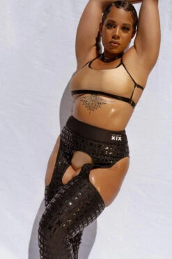 CXIX Gecko Grip Cowgirl Leggings - Black -Clothing Store 20 09 24CreaturesofXIX 67