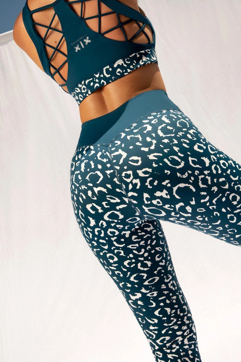 CXIX Gecko Grip Leggings - Twilight Leopard 4 CXIX Gecko Grip Leggings - Twilight Leopard - Image 2