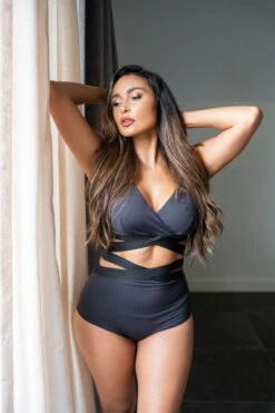 Lunalae Fallon Top - Recycled Black -Clothing Store 20210312 LunaLae5216