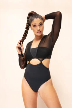 Lunalae Diana Bodysuit - Recycled Black 19 Lunalae Diana Bodysuit - Recycled Black -Clothing Store 2021101 LunaLae1659