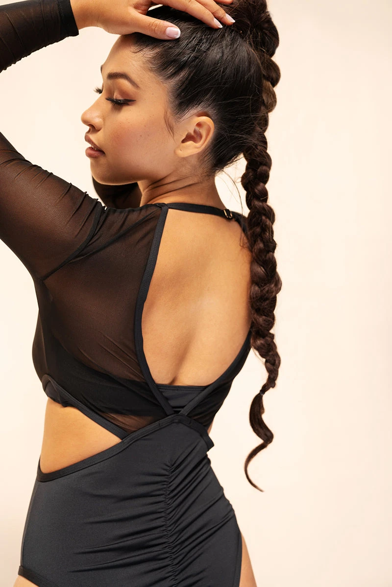 Lunalae Diana Bodysuit - Recycled Black 10 Lunalae Diana Bodysuit - Recycled Black - Image 8