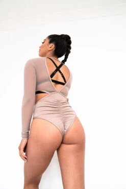 Lunalae Diana Bodysuit - Recycled Mocha 14 Lunalae Diana Bodysuit - Recycled Mocha -Clothing Store 2021101 LunaLae4647