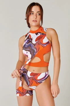 CXIX Dopamine Solo Garter Top -Trippin 11 CXIX Dopamine Solo Garter Top -Trippin -Clothing Store 22 08 04CXIX 541