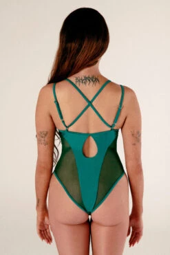 CXIX Classique Bodysuit - Emerald -Clothing Store 22 12 15CXIX 11
