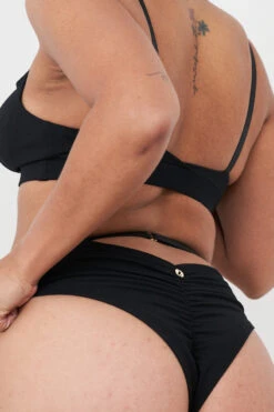 Lunalae Hannah Low Waist Bottoms - Recycled Black -Clothing Store 221011 LunaLae 51 2044