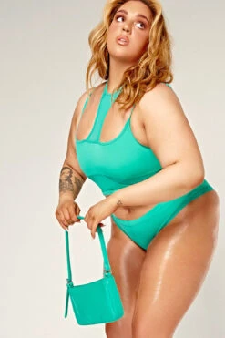 CXIX Dollhaus Choker Top - Aqua 11 CXIX Dollhaus Choker Top - Aqua -Clothing Store 23 01 03CXIX 15541