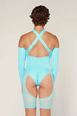 CXIX Dollhaus Mesh Bodysuit - Blue 12 CXIX Dollhaus Mesh Bodysuit - Blue -Clothing Store 23 01 03CXIX 6711