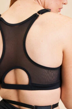 Lunalae Sadie Racer Back Top - Recycled Black 11 Lunalae Sadie Racer Back Top - Recycled Black -Clothing Store 230329 LUNALAE 29 1113