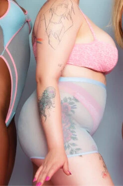 Rolling Blur Shorts - Blue 9 Rolling Blur Shorts - Blue -Clothing Store 23 10 5 593 meia20tacCCA7a20e20short20lateral