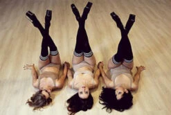 Rolling Over The Knee Socks - Striped Black/White (3 Sizes Available) 20 Rolling Over The Knee Socks - Striped Black/White (3 Sizes Available) -Clothing Store 47 792899e4 9a6b 46ec aa46 157edace5379