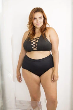 Lunalae High Waist Shorts - Black 13 Lunalae High Waist Shorts - Black -Clothing Store 6R7A8484