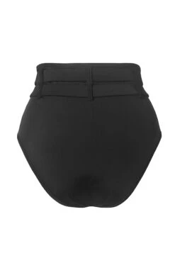 Hamade Activewear High Waisted Buckle Bottoms - Black -Clothing Store AW05 2