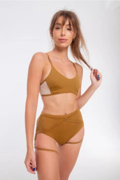 Nona Perkasa Angel Bottoms - Brass -Clothing Store AngelBottomBrass01