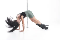 Paradise Chick Biker Shorts - Army Green -Clothing Store Army