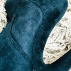 Hella Heels BabyDoll 7inch Boots - Teal -Clothing Store BD Teal 7 Inch 1