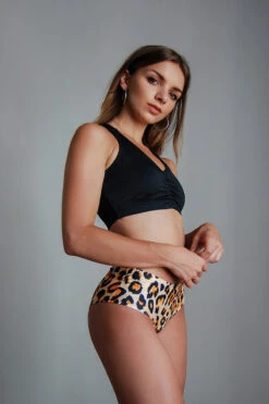 Pole Addict Back To Basics Top - Black -Clothing Store Back to Basics Top Sunrise Leop HP 3