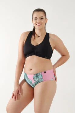 Pole Addict Back To Basics Top - Black -Clothing Store BacktoBasicTop annHotpants3