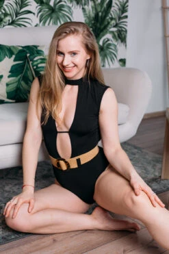 Shark Polewear Passion Bodysuit - Black 21 Shark Polewear Passion Bodysuit - Black -Clothing Store Blackpassion2