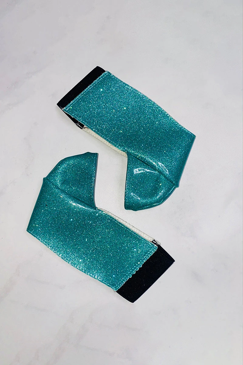 Hella Heels Classique Shoe Protector - Baby Blues Glitterati 4 Hella Heels Classique Shoe Protector - Baby Blues Glitterati - Image 2