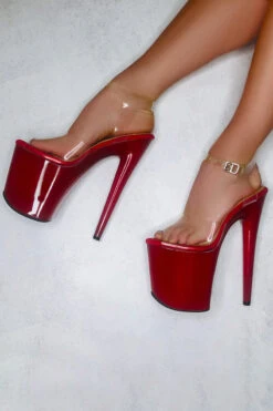 Hella Heels Classic Gloss 8inch Stilettos - Chilli -Clothing Store Chilli2 f95232e8 f5e1 43ac 802e b2b91550bb7d