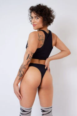 Rolling Hunter Reversible Cheeky Shorts - Dark Green/Black -Clothing Store Copiade MG 6724