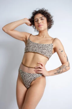 Rolling Vento Reversible Selva Bottoms - Beige Leopard/Chocolate -Clothing Store Copiade MG 7241
