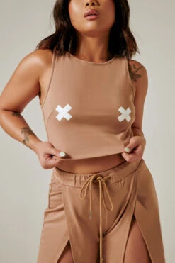 CXIX XX Tee 2.0 - Sand -Clothing Store CreaturesofXIXXXTee2.0 Sand21 05 24CreaturesofXIX11539 edit