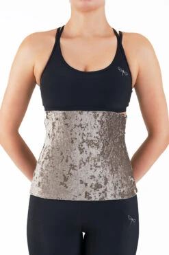 Dragonfly Back Warmer - Velvet Stone -Clothing Store DF Velvet Backwarmer stone