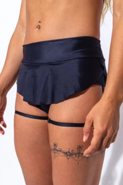 Sorte Diva Secret Skirt Bottoms - Black -Clothing Store DIVASECRET 4
