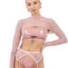 Naughty Thoughts XXX Rated See Through Shrug - Pink -Clothing Store DL 08964copy 0535c765 b23b 4285 ad44 dcdfdf6cf4ff