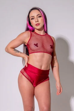 Sorte Feeling Myself Bottoms - Red -Clothing Store DSC05160