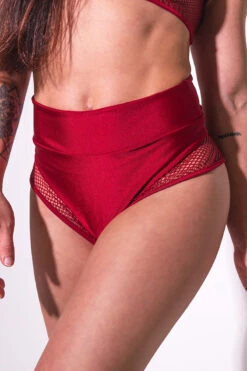 Sorte Feeling Myself Bottoms - Red -Clothing Store DSC05174