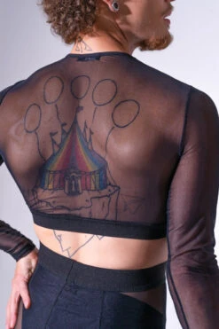 Sorte Twilight Top - Black -Clothing Store DSC1750