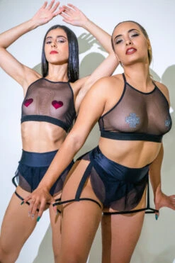 Sorte Wonder Haze Top - Black -Clothing Store DSC4635