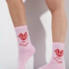 RAD Girls Do It Better Socks - Pink -Clothing Store DSCF0556