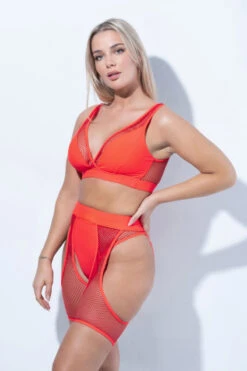 RAD Ira Biker Shorts - Red