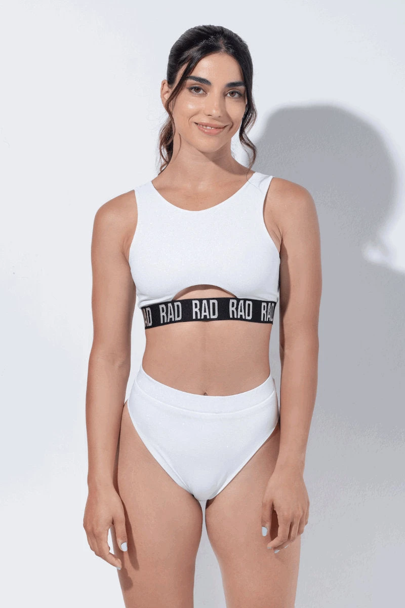RAD Bahari Top - White Glitter 5 RAD Bahari Top - White Glitter - Image 3