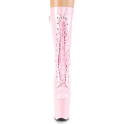 Pleaser USA Flamingo-1050 8inch Pleaser Boots - Patent Baby Pink 12 Pleaser USA Flamingo-1050 8inch Pleaser Boots - Patent Baby Pink -Clothing Store FLAMINGO 1050 BP M01