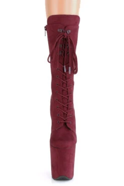 Pleaser USA Flamingo-1050FS Faux Suede 8inch Pleaser Boots - Burgundy 8 Pleaser USA Flamingo-1050FS Faux Suede 8inch Pleaser Boots - Burgundy -Clothing Store FLAMINGO 1050FS BYFS M01
