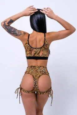Sorte Full Moon Top - Snake-Leopard -Clothing Store FULLMOON20 aa71f254 3719 466f 9380 1aa787e3b952
